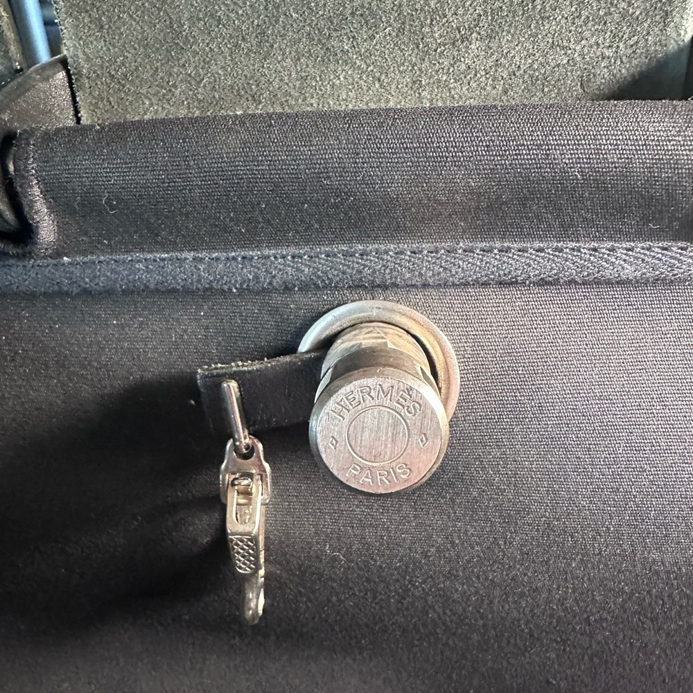 Authentic Vintage Hermes Birkin Kelly Herbag - Picture 7 of 14
